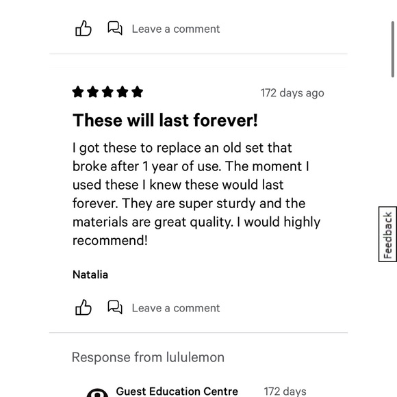 Lululemon Resistance Band Set, Blue shades - Picture 12 of 12